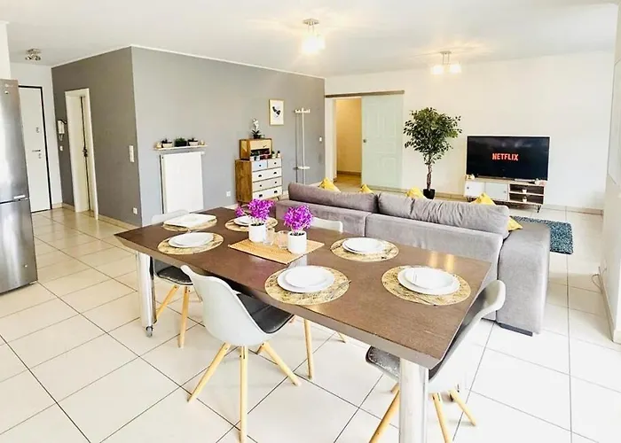 Appartement Fully-equipped Two Bedroom Near Station Luxembourg